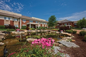 The outdoor area at Valhalla