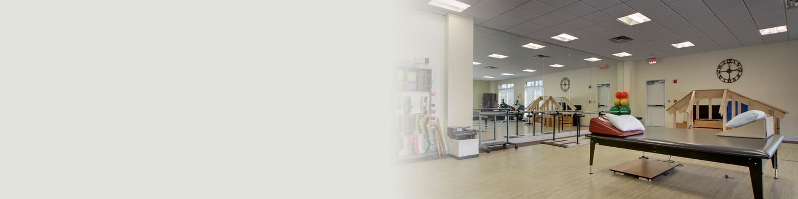 The rehabilitation gym at Valhalla