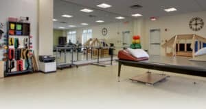 The rehabilitation gym at Valhalla