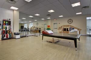 The rehab gym at Valhalla Post Acute