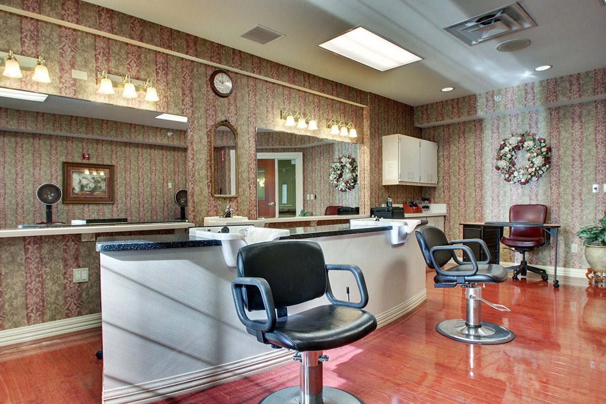 The salon at Valhalla Post Acute