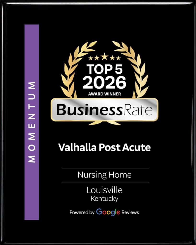 Valhalla Post Acute was voted Top 5 Nursing Home by Business Rate in 2026